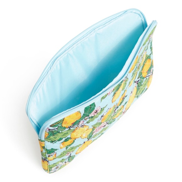 Vera Bradley Lemon Laptop Sleeve NWT